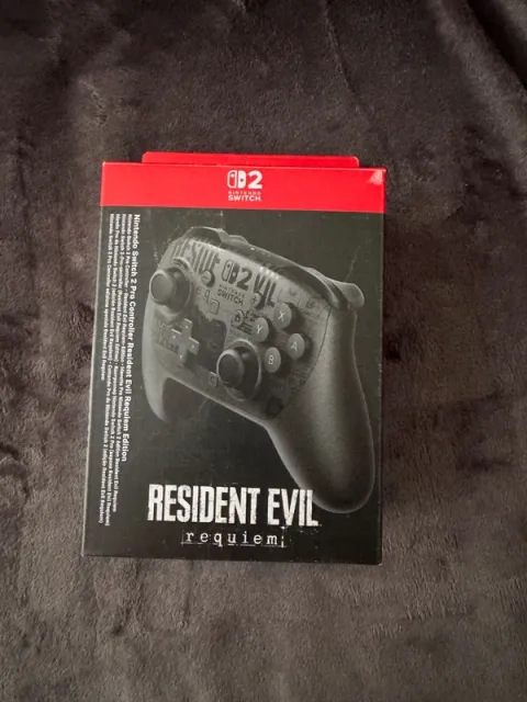 Csak Doboz! - Nintendo Switch 2 Pro Controller Resident Evil Requiem doboz